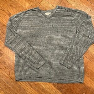 Weatherproof cotton vneck pullover L